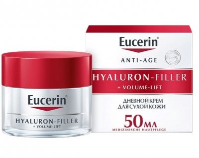 Купить эуцерин (eucerin hyaluron-filler+volume-lift (эуцерин) крем для лица для сухой кожи дневной, 50 мл в Городце