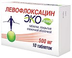 Купить левофлоксацин эколевид, таблетки, покрытые пленочной оболочкой 500мг, 10 шт в Городце