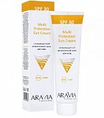 Купить aravia professional (аравиа) крем для лица солнцезащитный увлажняющий multi protection, 100 мл spf30 в Городце