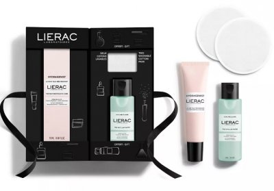 Купить lierac (лиерак) hydragenist набор крем для контура глаз увлажняющий, 15мл+мицеллярная вода, 50мл в Городце