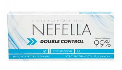 Купить тест для определения беременности nefella высокочувствительный, 2 шт в Городце