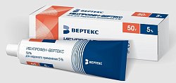 Купить ибупрофен-вертекс, гель для наружного применения 5%, 50г в Городце