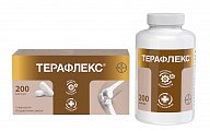 Купить терафлекс, капсулы 500мг+400мг, 200 шт в Городце