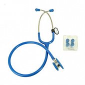 Купить стетоскоп amrus (амрус) 04-ам410 premium медицинский двухсторонний терапевтический, синий в Городце