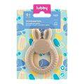 Купить lubby (лабби) прорезыватель зайка на круге с 4 месяцев, 32070 в Городце