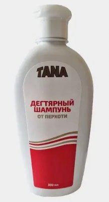 Купить tana (тана) дегтярный шампунь от перхоти, 300мл в Городце