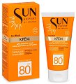 Купить krassa (красса) sun expert крем для защиты лица зоны декольте и татуажа spf80 sun block 50 мл в Городце