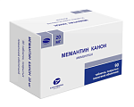 Купить мемантин-канон, таблетки, покрытые пленочной оболочкой 20мг, 90 шт в Городце