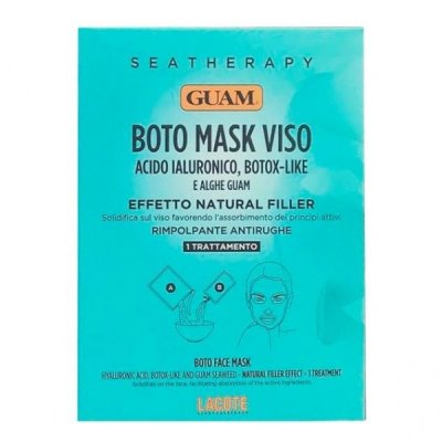 Купить гуам (guam seatherapy) маска для лица с гиалуроновой кислотой и водорослями, 3 шт в Городце