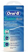 Купить oral-b (орал-би) зубная нить супер флосс 50 нитей в Городце