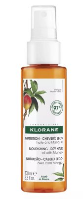 Купить klorane (клоран) масло для сухихи волос манго спрей, 100мл в Городце