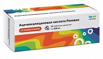 Купить ацетилсалициловая кислота реневал, таблетки шипучие 500мг, 10 шт в Городце