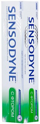 Купить сенсодин (sensodyne) зубная паста фтор, 50мл (глаксосмиткляйн, соединенное королевство великобритании и северной ирландии) в Городце