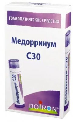 Купить медорринум с30 гомеопатические монокомпонентный препарат животного происхождения гранулы гомеопатические 4 гр  в Городце