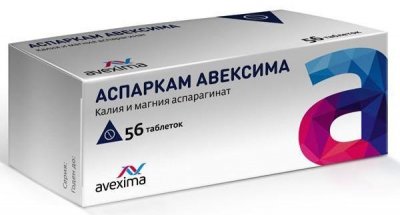 Купить аспаркам-авексима, таблетки 175мг+175 мг, 56 шт в Городце