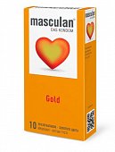 Купить masculan (маскулан) презервативы золотого цвета gold 10 шт в Городце