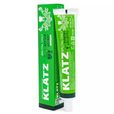 Купить klatz (клатц) зубная паста для мужчин жгучий абсент, 75мл в Городце