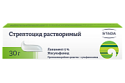 Купить стрептоцид, линимент для наружного применения 5%, 30г в Городце