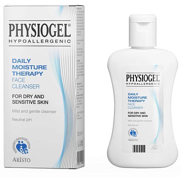 Physiogel (Физиогель) Daily moisture therapy средство для сухой и чувствительной кожи лица, очищающее, 150 мл