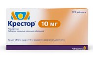 Купить крестор, таблетки, покрытые пленочной оболочкой 10мг, 126 шт в Городце