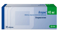 Купить аторис, таблетки, покрытые пленочной оболочкой 40мг, 30 шт в Городце