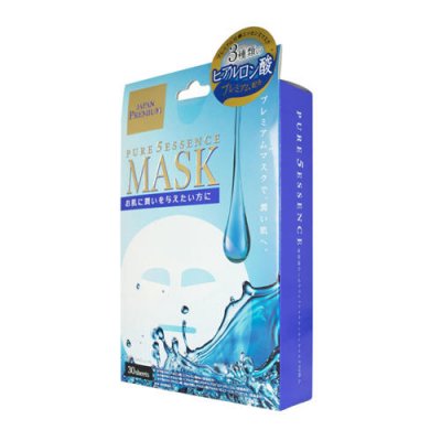 Купить japan gals (джапан галс) премиум маска для лица 3 вида гиалуроновая кислоты, 30 шт в Городце