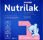 Купить нутрилак премиум 1 (nutrilak premium) 2 молочная смесь адаптированная с рождения, 1050г в Городце