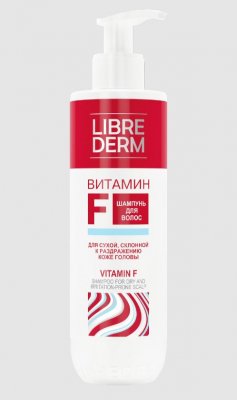 Купить librederm витамин f (либридерм) шампунь для волос, 250мл в Городце