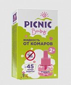 Купить пикник (picnic) baby жидкость от комаров 45 ночей, 30мл в Городце