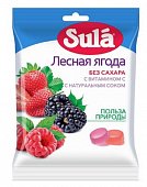 Купить зула (sula) леденцы для диабетиков лесная ягода, 60г в Городце