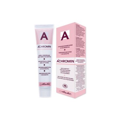 Купить achromin anti-pigment (ахромин) крем для лица отбеливающий 45мл в Городце