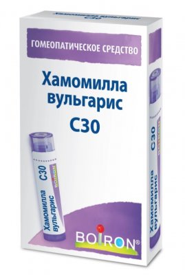 Купить хамомилла вульгарис с30, гомеопатический монокомпонентный препарат растительного происхождения, гранулы гомеопатические 4 гр  в Городце