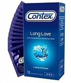 Купить contex (контекс) презервативы long love продлевающие 12шт в Городце