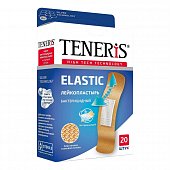 Купить пластырь teneris elastic (тенерис) бактерицидный ионы ag тканевая основа, 20 шт в Городце