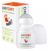 Купить драйдрай (dry dry) део тин дезодорант роликовый парфюмированный для подростков 50 мл в Городце