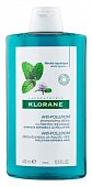 Купить klorane (клоран) шампунь-детокс с экстрактом водной мяты, 400мл в Городце