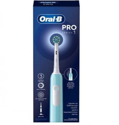 Купить oral-b (орал-би) электрическая зубная щетка pro 1 тип 3791 crossaction+ зарядное устройство 3757 в Городце