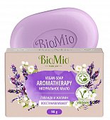 Купить biomio (биомио) bio-soap aromatherapy мыло натуральное жасмин и эфирное масло лаванды 90 гр в Городце